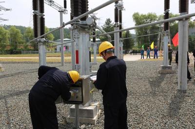 哈牡電氣化鐵路首座牽引站成功送電